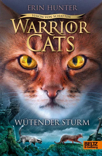 Cover: Warrior Cats - Vision von Schatten. Wütender Sturm