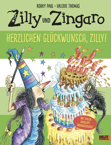 Cover: Zilly und Zingaro. Herzlichen Glückwunsch, Zilly!
