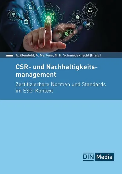 Cover: CSR- und Nachhaltigkeitsmanagement - Buch mit E-Book
