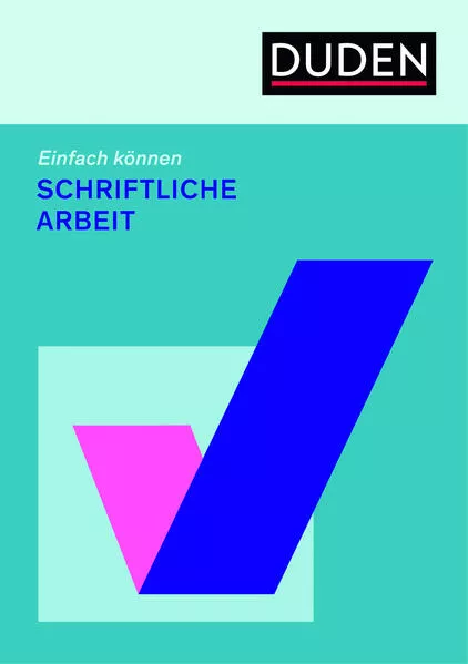 Cover: Einfach können - Schriftliche Arbeit