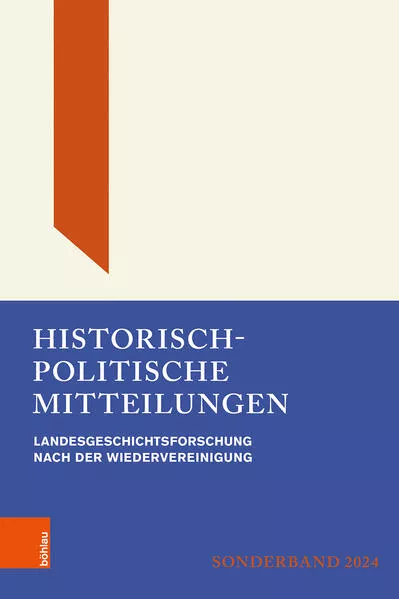 Cover: Historisch-Politische Mitteilungen