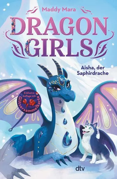 Cover: Dragon Girls – Azmina, der Golddrache