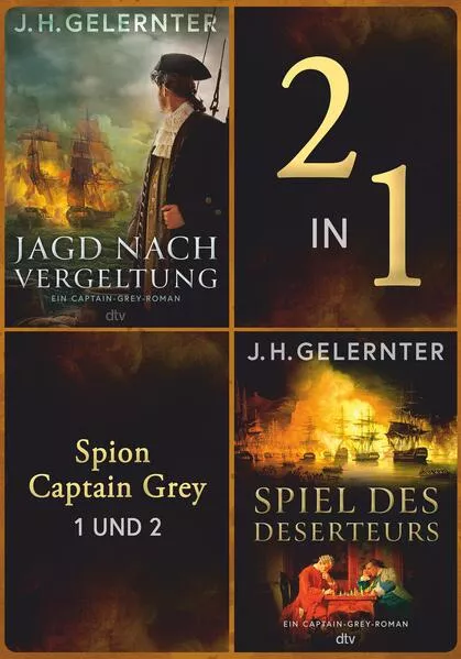 Cover: Spion Captain Grey 1 und 2