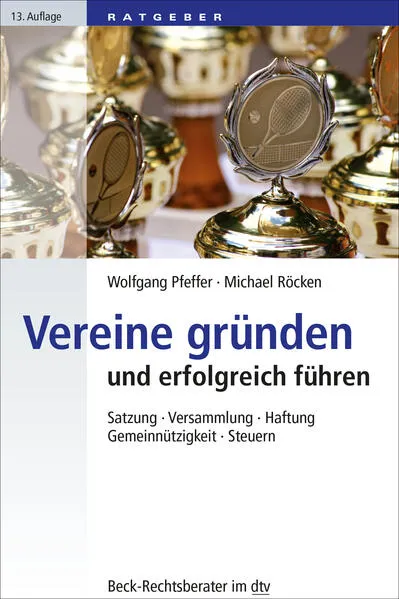 Cover: Vereine gründen und erfolgreich führen
