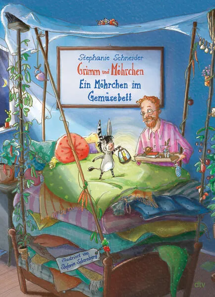Cover: Grimm und Möhrchen – Ein Möhrchen im Gemüsebett