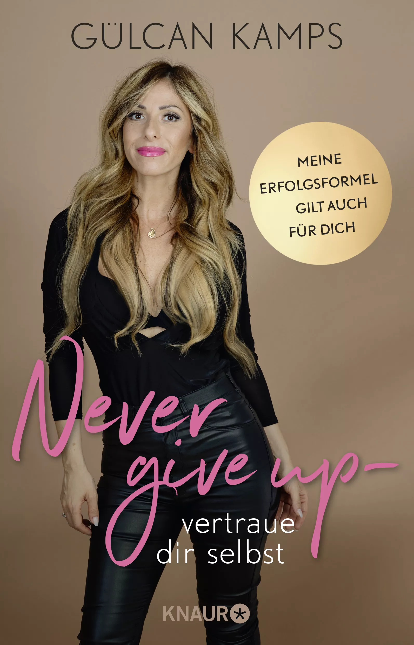 Cover: Never give up - vertrau dir selbst