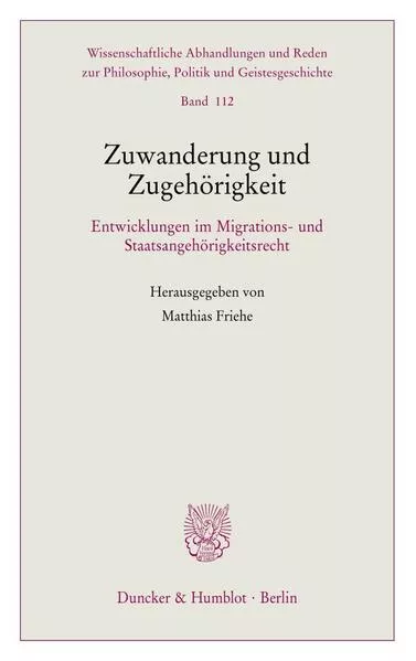 Zuwanderung und Zugehörigkeit