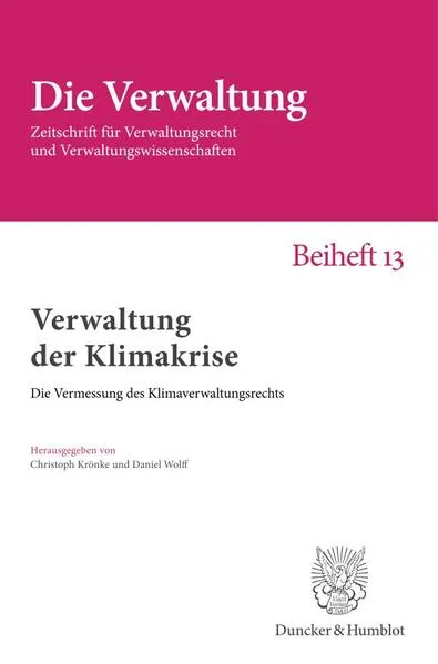 Verwaltung der Klimakrise