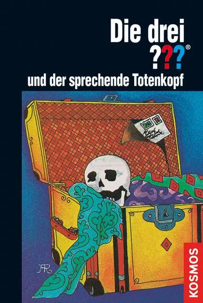 Cover: Die drei ???, und der sprechende Totenkopf (drei Fragezeichen)