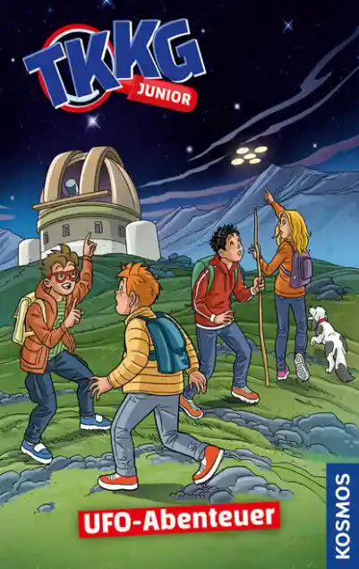 Cover: TKKG Junior, 21, UFO-Abenteuer
