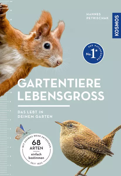 Cover: Gartentiere lebensgroß