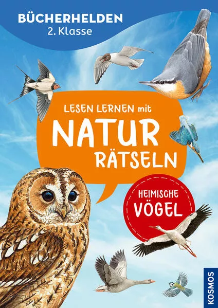 Lesen lernen mit Naturrätseln, Bücherhelden 2. Klasse, heimische Vögel</a>