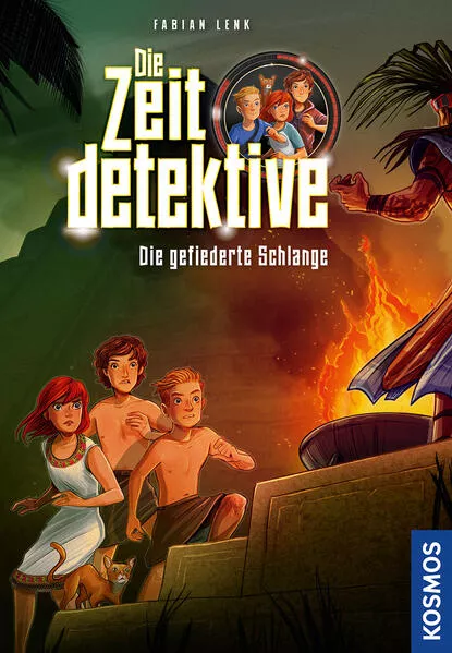 Cover: Die Zeitdetektive, 4, Die gefiederte Schlange