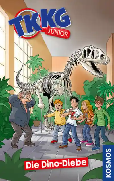 Cover: TKKG Junior, 8, Die Dino-Diebe