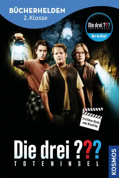 Cover: Die drei ??? Erstlese-Buch zum Film, 2. Klasse, Toteninsel