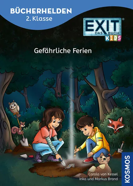 Cover: EXIT® - Das Buch Kids, Bücherhelden 2. Klasse, Gefährliche Ferien