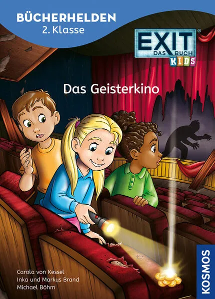 Cover: EXIT® - Das Buch, Bücherhelden 2. Klasse, Das Geisterkino