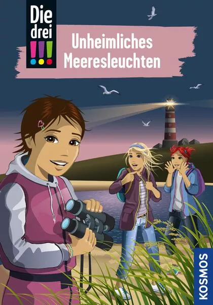 Cover: Die drei !!!, 94, Unheimliches Meeresleuchten (drei Ausrufezeichen)