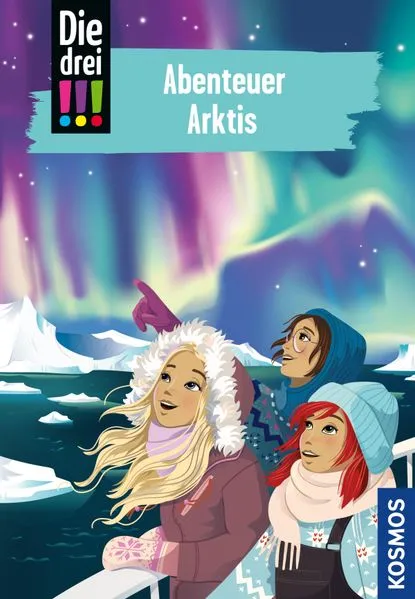 Cover: Die drei !!!, 121, Abenteuer Arktis (drei Ausrufezeichen)