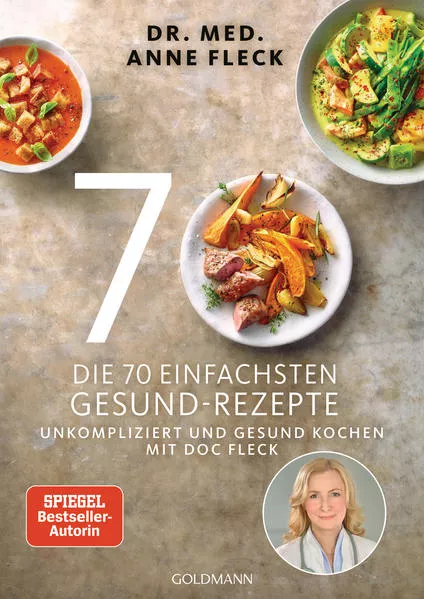 Cover: Die 70 einfachsten Gesund-Rezepte