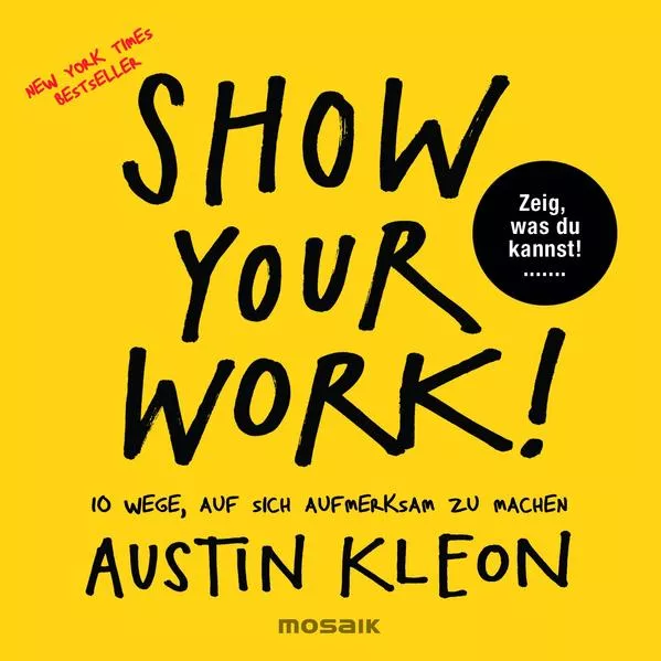 Cover: Show Your Work!