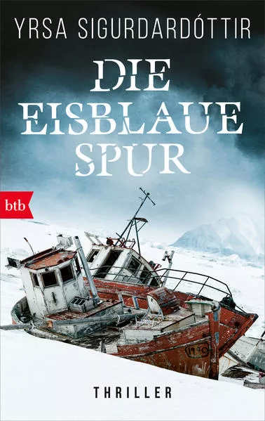 Cover: Die eisblaue Spur