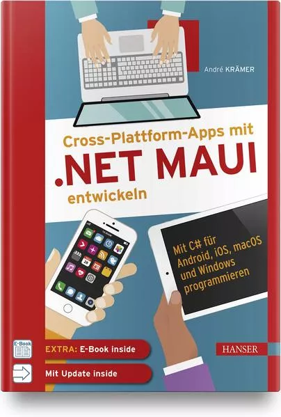 Cover: Cross-Plattform-Apps mit .NET MAUI entwickeln