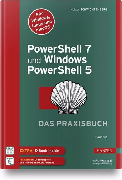 Cover: PowerShell 7 und Windows PowerShell 5 – das Praxisbuch