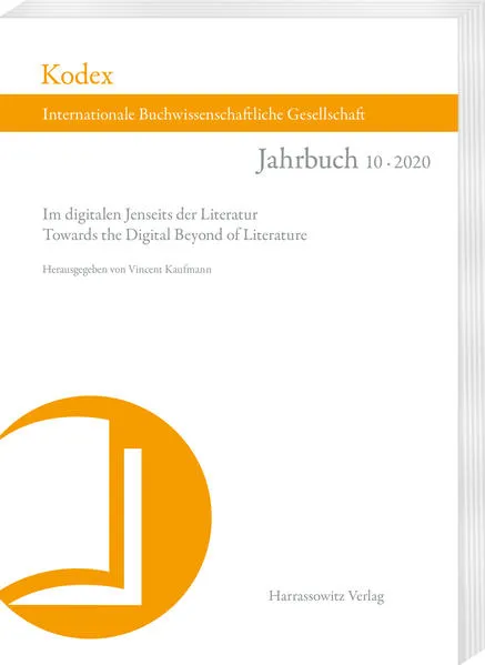Cover: KODEX 10 (2020): Im digitalen Jenseits der Literatur