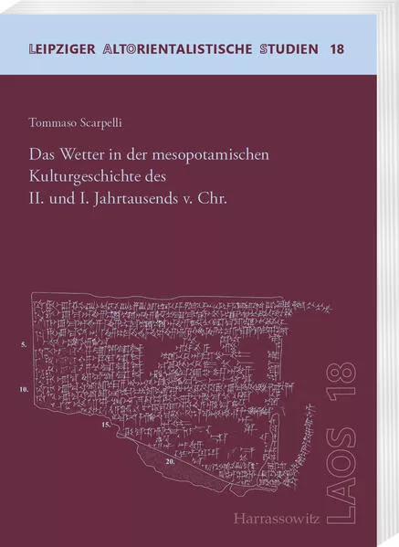 Das Wetter in der mesopotamischen Kulturgeschichte des II. und I. Jahrtausends v. Chr.