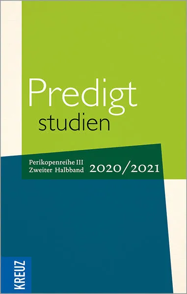 Cover: Predigtstudien 2020/2021 - 2. Halbband