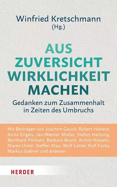 Aus Zuversicht Wirklichkeit machen</a>