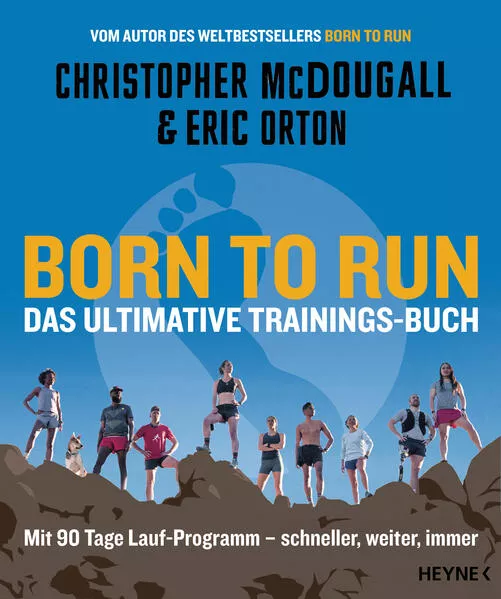 Cover: Born to Run – Das ultimative Trainings-Buch