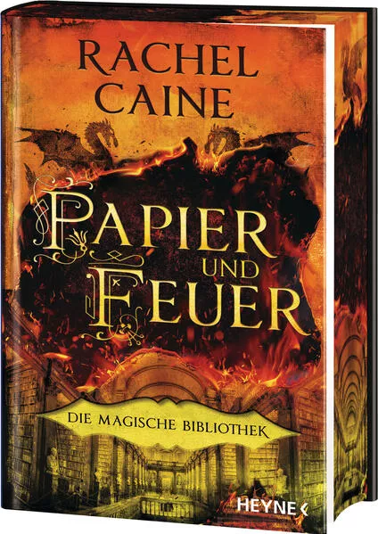 Cover: Papier und Feuer – Die Magische Bibliothek