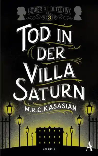 Cover: Tod in der Villa Saturn