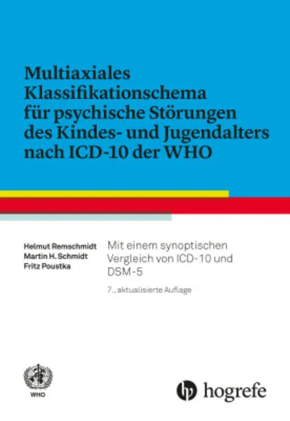 Cover: Multiaxiales Klassifikationsschema für psychische Störungen des Kindes– und Jugendalters nach ICD–10