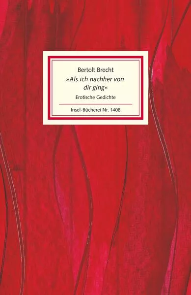 Cover: »Als ich nachher von dir ging«