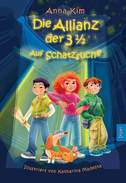 Cover: Die Allianz der 3½ (Band 1) – Auf Schatzsuche