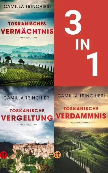Cover: Toskana-Krimis um den sympathischen Nico Doyle, Ex-Cop des NYPD (Band 1-3) − Beste Urlaubsunterhaltung für alle Italien-Fans