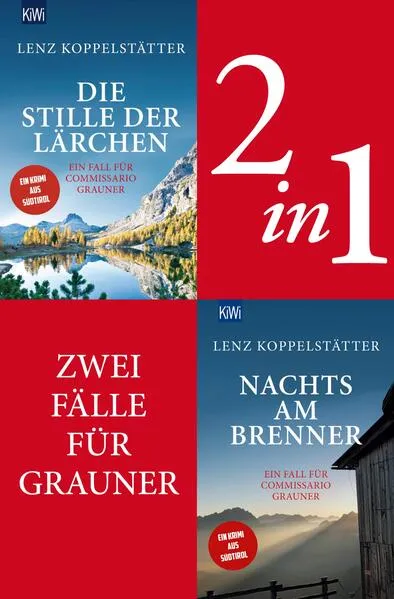Cover: Zwei Fälle für Commissario Grauner (2in1-Bundle)