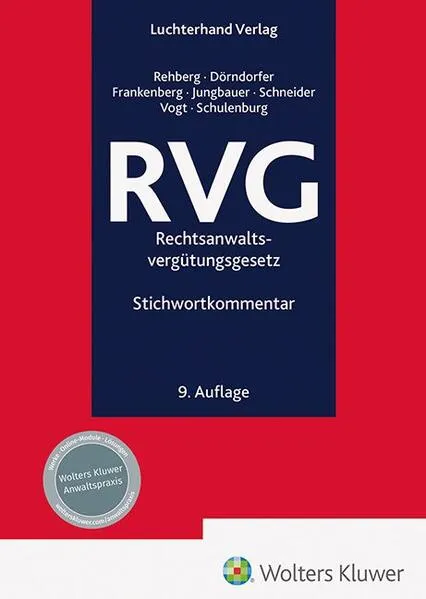 Cover: RVG - Kommentar
