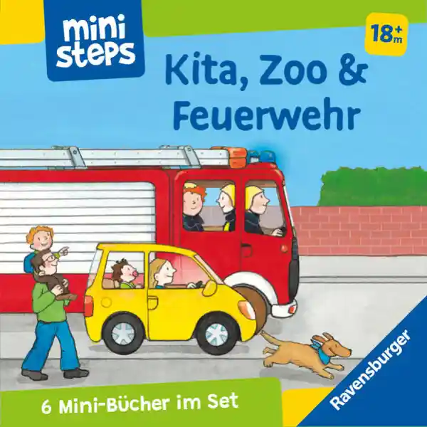 ministeps: Mein erster Bücher-Würfel: Kita, Zoo und Feuerwehr (Bücher-Set)</a>