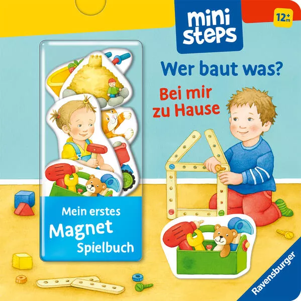 Mein erstes Magnetbuch: Wer baut was? Bei mir zu Hause</a>