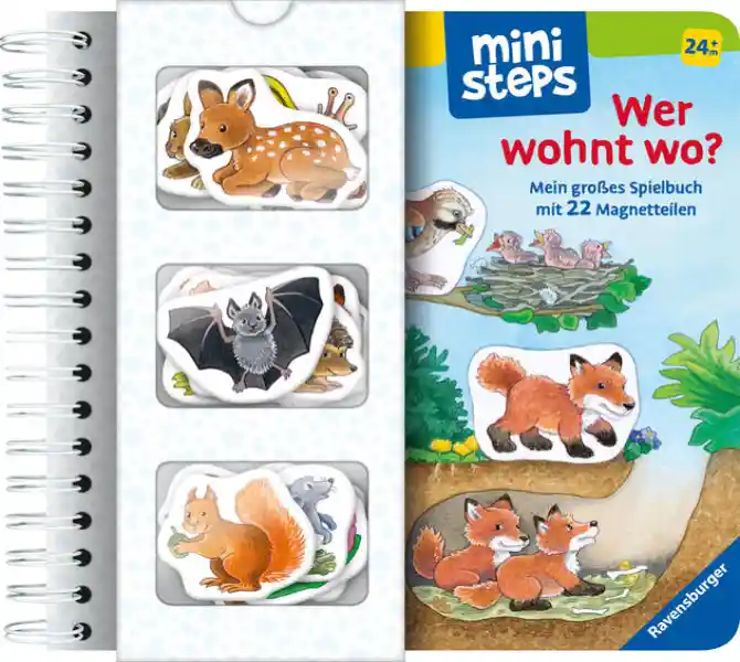 Cover: ministeps: Wer wohnt wo?