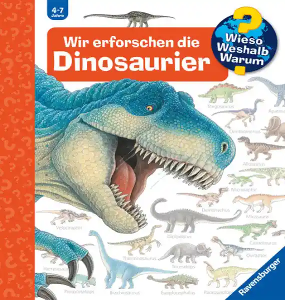 Cover: Wieso? Weshalb? Warum?, Band 55: Wir erforschen die Dinosaurier