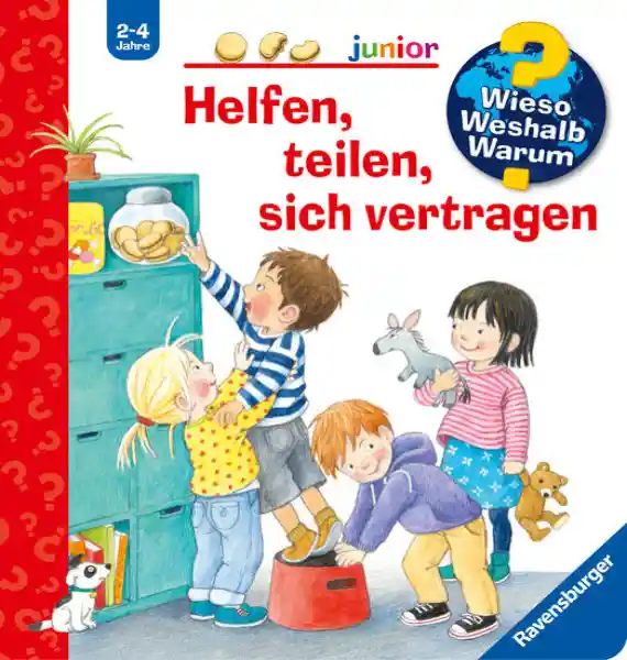 Cover: Wieso? Weshalb? Warum? junior, Band 66: Helfen, teilen, sich vertragen