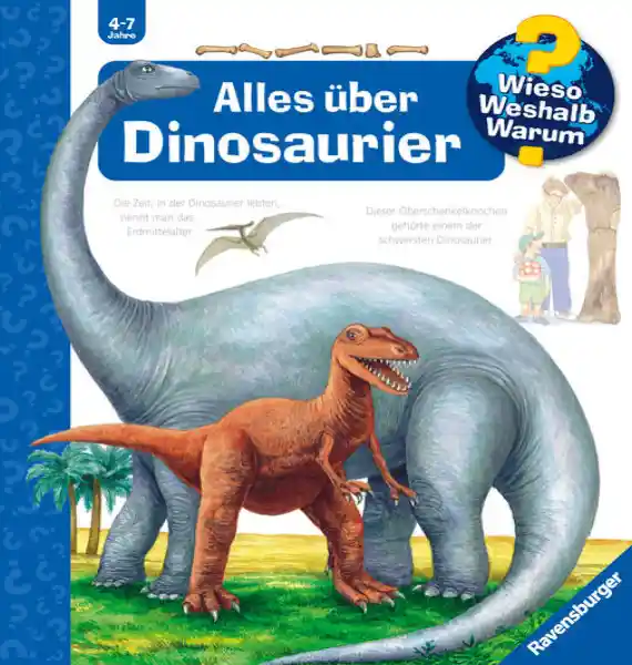 Cover: Wieso? Weshalb? Warum?, Band 12: Alles über Dinosaurier