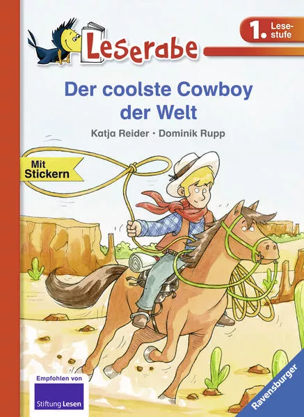 Cover: Der coolste Cowboy der Welt - Leserabe 1. Klasse - Erstlesebuch für Kinder ab 6 Jahren