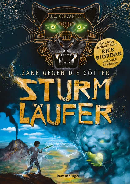 Cover: Zane gegen die Götter, Band 1: Sturmläufer (Rick Riordan Presents)