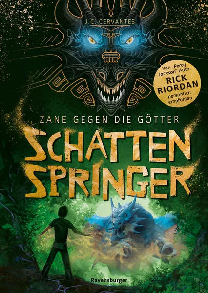 Cover: Zane gegen die Götter, Band 3: Schattenspringer (Rick Riordan Presents)